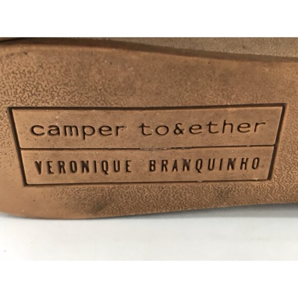 Camper Together Veronique Branquiho Sandals Womens Size 37 US 6.5 Black Leather - Picture 13 of 16